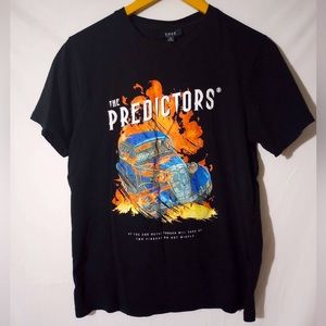 The Predictors Band Tee. Size Small. Black